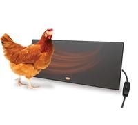 Cozy Products Safe Chicken Coop Pet Heater 200W Flat Panel Technology, One Size, Black