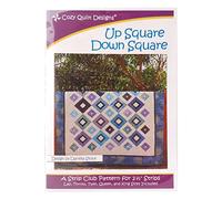 Cozy Quilt Designs Pattern - Up Square Down Square (Includes Instructions for Five Project Sizes)