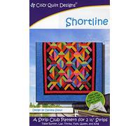 Cozy Quilt Designs Shortline Quilt Pattern, Includes Sizes from Table Runner to King