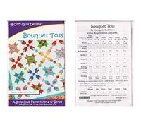 Cozy Quilt Designs 'Strip Club' Pattern - Bouquet Toss (Includes Instructions for Six Project Sizes)
