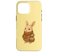Cozy Rabbit Easter Cute Bunny Retro Cottagecore Spring Vibes Case for iPhone 16 Pro Max
