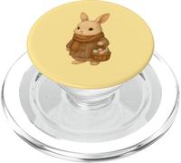 Cozy Rabbit Easter Cute Bunny Retro Cottagecore Spring Vibes PopSockets PopGrip for MagSafe