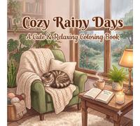 Cozy Rainy Days: A Cute & Relaxing Coloring Book (Cozy Retreats)