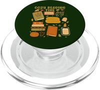 Cozy Reading Time Book Lover Hygge Art PopSockets PopGrip for MagSafe