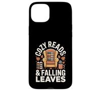 Cozy Reads And Falling Leaves Autumn Book Nook Case for iPhone 15 Plus