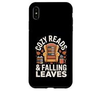 Cozy Reads And Falling Leaves Autumn Book Nook Case for iPhone XS Max