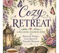 Cozy Retreat: An Adult Coloring Book Featuring Botanical Designs, Cozy Spaces, Peaceful Nature Scenes, Mindfulness, Stress Relief & Relaxation
