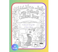 Cozy Retreats: A Whimsical Coloring Book of Serene Interiors: 20 Charming Black-and-White Line Art Scenes for Relaxation and Creativity