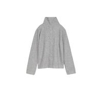 Cozy Ribbed Sweatshirt with Wide Roll Neck Women Tom Tailor Gris XL