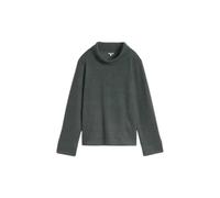 Cozy Ribbed Sweatshirt with Wide Roll Neck Women Tom Tailor Vert L