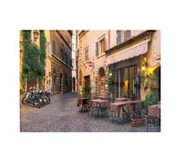 Cozy Rome Street Glass Chopping Board Warren Reed - Designer Multi One Size