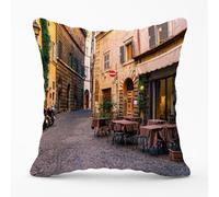 Cozy Rome Street Outdoor Cushion Warren Reed - Designer Multi 60cm x 60cm