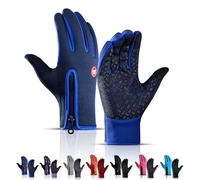 Cozy Season Gloves, Cozy Season Thermal Winter Gloves, Cozy Season Gloves Mens, Touch Screen Windproof Waterproof Warm Gloves (Dark Blue, M)