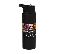 Cozy Season Halloween Autumn Vibes Stainless Steel Insulated Water Bottle