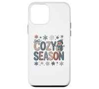 Cozy Season Snowman Design for Winter Vibes And Funs Case for iPhone 12 mini