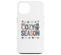 Cozy Season Snowman Design for Winter Vibes And Funs Case for iPhone 13
