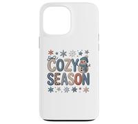 Cozy Season Snowman Design for Winter Vibes And Funs Case for iPhone 13 Pro Max