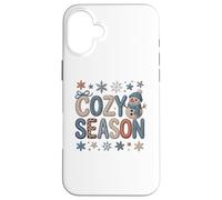 Cozy Season Snowman Design for Winter Vibes And Funs Case for iPhone 16 Plus