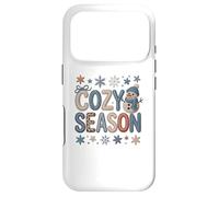 Cozy Season Snowman Design for Winter Vibes And Funs Case for iPhone 17 Pro