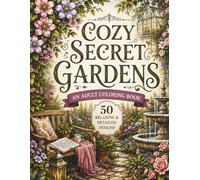 Cozy Secret Garden Colouring Book For Adults