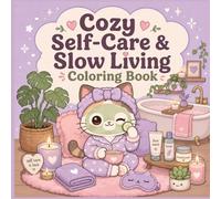 Cozy Self-Care & Slow Living Coloring Book: A Cute and Comfy Kawaii Coloring Book for Adults and Teens Featuring Adorable Animal Characters Embracing ... and Slow Living (Little Cozy Moments)