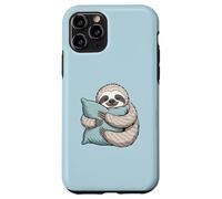 Cozy Sloth Sleepy Chill Animal Illustration Case for iPhone 11 Pro