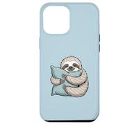 Cozy Sloth Sleepy Chill Animal Illustration Case for iPhone 12 Pro Max