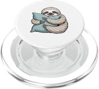 Cozy Sloth Sleepy Chill Animal Illustration PopSockets PopGrip for MagSafe