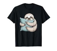 Cozy Sloth Sleepy Chill Animal Illustration T-Shirt