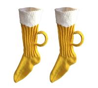 Cozy Socks, Beer Winter Socks With Handle, Plush Fuzzy Socks, Cartoon Beer Mug Novelty Winter Size Socks, Stretchy Floor Socks For Sports, Outdoors, Hiking, And Home, Socks For Christmas