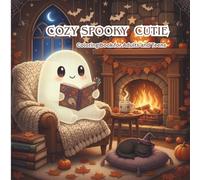 Cozy Spooky Cutie: Coloring Book for Adults and Teens