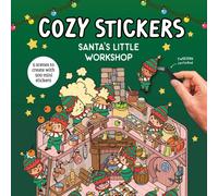 Cozy Stickers: Santa's Little Workshop : 5 scenes to create with 500 mini stickers