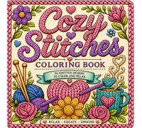 Cozy & Stitches Coloring Book: 30 Knitted Designs to Color and Relax