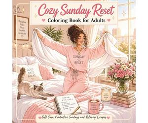 Cozy Sunday Reset Coloring Book for Adults: Fresh Starts, Clean Spaces, Journaling, Self Care, Productive Sundays and Relaxing Escapes (Cozy Escape Collection)