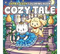 Cozy Tale Coloring Book: A Soft and Magical Coloring Page for Adults & Teens Featuring Sweet Characters, Gentle Tales, and Fantasy Worlds for Creativity