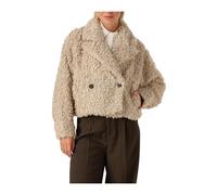 Cozy Teddy Jacket for Fall/Winter - female - Copenhagen Muse - Faux Fur & Shearling Jackets - Beige - M - Jackets M