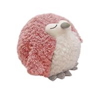 Cozy-Time Giant Soft Plush Cuddly Pink Owl - Handwarmer, 35cm