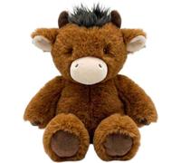 Cozy Time Highland Cow Plush Hand Puppet