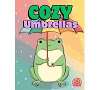 Cozy Umbrellas: A Rainy Day Coloring Adventure
