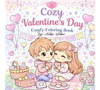 Cozy Valentine's Day Malbuch - Bold & Easy: Süße und einfache Ausmalbilder für Teens, Erwachsene und Senioren | Dicke Linien für maximale Entspannung ... (Coloring Books for Adults &Teens)