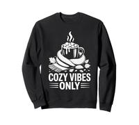 Cozy Vibes Only Warm Autumn Hygge Mug Sweatshirt