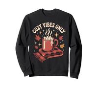 Cozy Vibes Only Warm Autumn Hygge Mug Sweatshirt