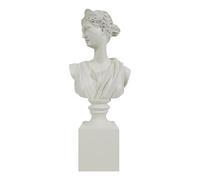 Cozy Villa The Diana of Versailles Bust, Gr rtemis Sculpture, Greco Roman Goddess of The Hunt Sculpted Figure, 14'' Decorative Art Piece, White