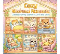 Cozy Weekend Moments: Cute Slow Living Scenes to Color and Enjoy