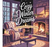 Cozy Winter Dreams: A Relaxing Coloring Book for Adults and Teens - Snowy Cabins, Cozy Moments & Peaceful Winter Scenes. Ideal as a Gift and for All Ages.