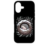 Cozy Winter Hedgehog In Snowy Forest Nest Woodland Case for iPhone 17