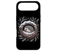 Cozy Winter Hedgehog In Snowy Forest Nest Woodland Case for iPhone Air