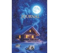 Cozy Winter Journal - Snowy Cabin Design: Wide-Ruled Notebook, 200 Lined Pages, 6x9 | Perfect for Writing, Notes, and Diary