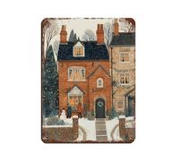 Cozy Winter Morning Tin Sign Vintage Metal Pub Club Cafe Bar Home Wall Art Decoration Poster Retro 12x16inch(30x40cm)