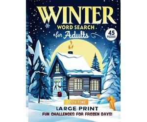 Cozy Winter Word Search: Large Print (WELLNESS & FUN)